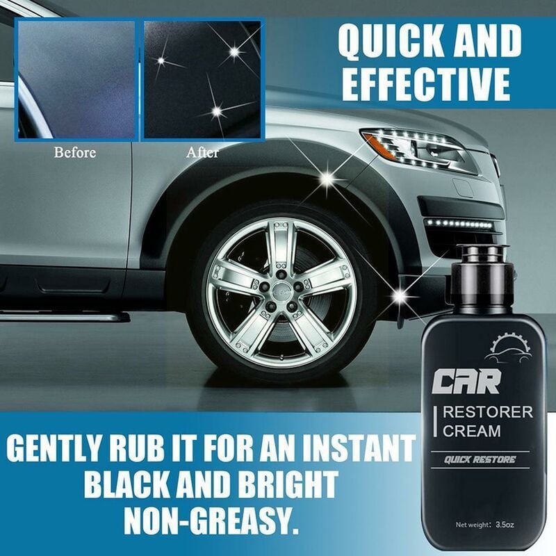100ml Auto Innen Kunststoff Leder Sanierung Wartung Wachs Auto Restaurator Schönheit Leder Creme Gummi Mittel Innen c K9d1,China | 04537365611320