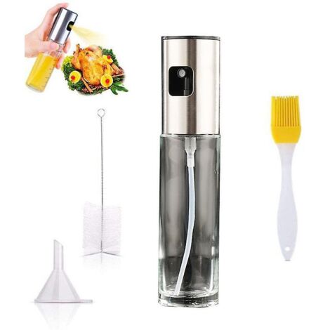 100ml Spray Huile Cuisine, Vaporisateur Huile D'olive Et De Vinaigre Pulvrisateur Pour Bbq, Ptisserie, Cooking