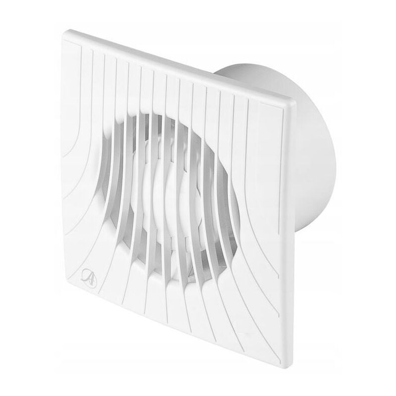 100mm Humidity Sensor Ventilation Fan Air Flow Wall Mounted Extractor Classic Kitchen Bathroom