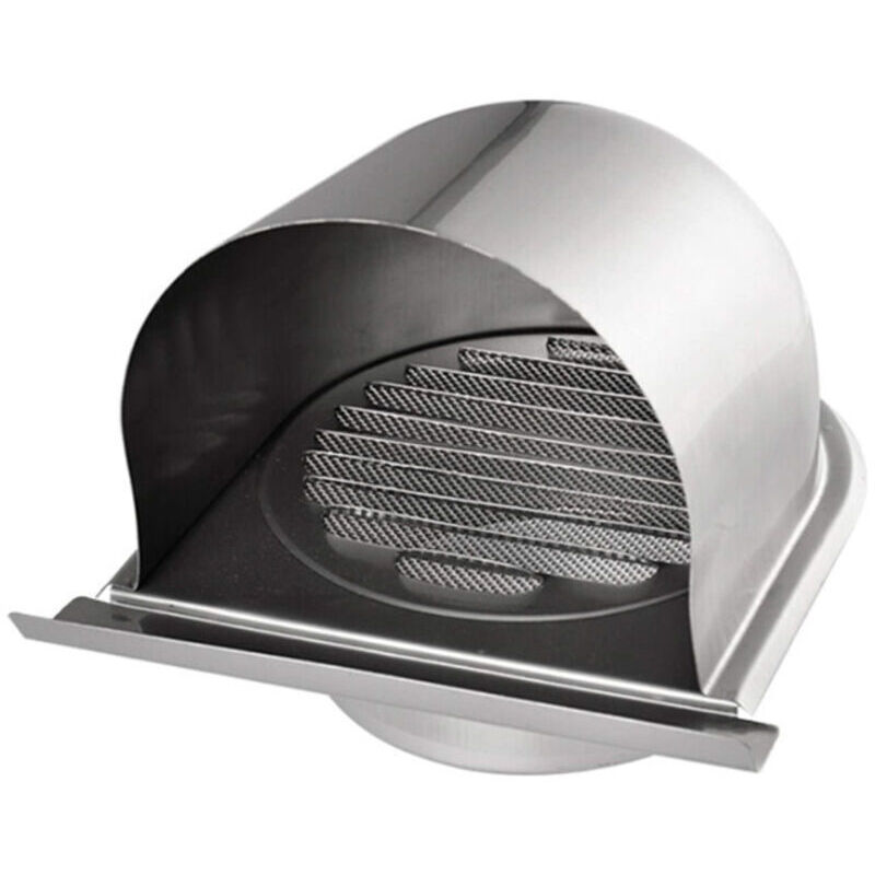 Image of 100mm round stainless steel ventilation grille&hellip;