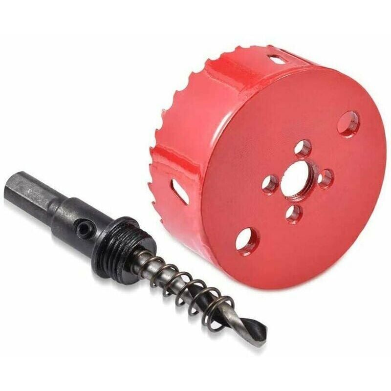 Fei Yu - 100mm Scie-cloche Bimétallique(M42 HSS),Robuste pour Bois Aluminium Fer Plastique