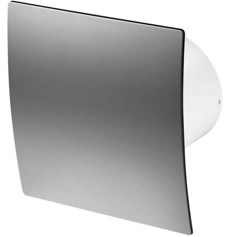 Ventilateur salle de bain extracteur d'air minuterie 100mm Satin Escudo