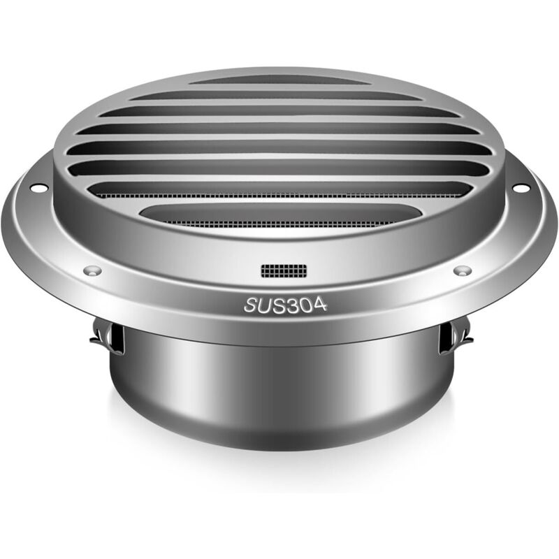 Image of 100mm Ventilation Grille, 304 Stainless Steel&hellip;
