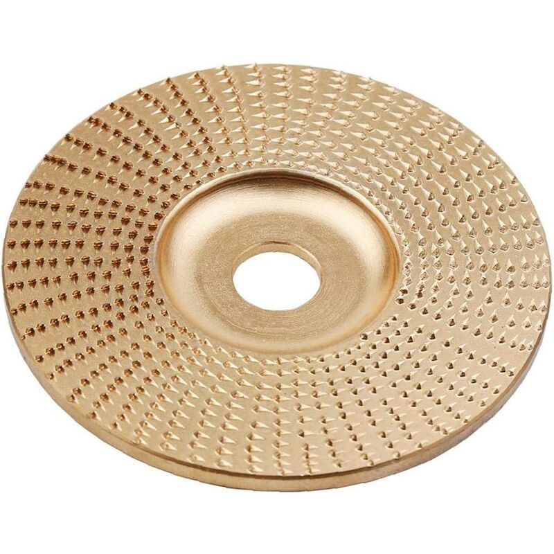 Mimiy - 100MM wooden angle grinding wheel disc shaping sander grinding carving tool gold