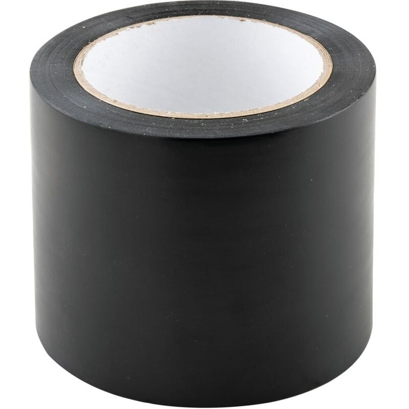 Extra Wide Black PVC Insulation Tape - 100MM X 33M - Avon