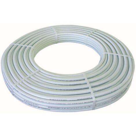 100MT TUBO MULTISTRATO NUDO spessore alluminio mm. 0,20 mis. 16x2,0 MT 100