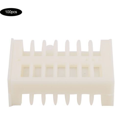 100pcs Beekeeping Tool Plastic Bee Cage Foster Cups Prison King Bee House