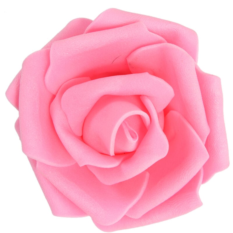 Tlily - 100PCS Bourgeons fleurs des roses artificiels en mousse pour la decorations de mariage a la couleur de