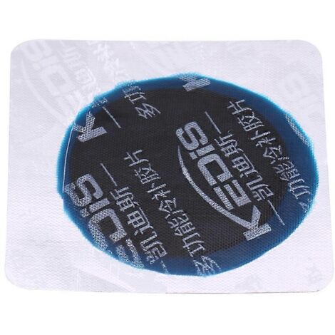 100Pcs/Box 42mm Ronds en Caoutchouc Naturel pour Réparation de Pneus de Voiture, Rustines à Froid pour Pneus Tubeless