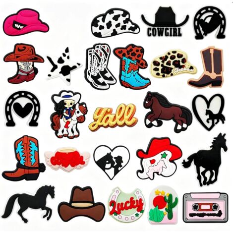 100pcs Chaussures Charm pour Croc, Pin Charmes de Chaussure Shoe Charm Bricolage Pour Adultes