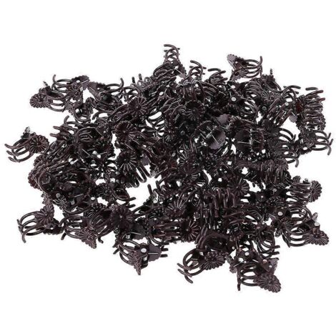 100pcs clips orchid daisy, pinces fleurs jardin, support plante vigne, maintien tige nette, accessoires orchidée, clips plantes grimpantes, jardinage pratique.