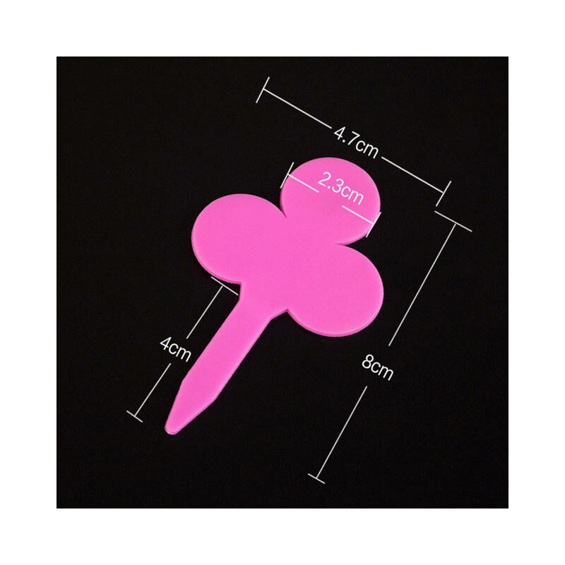 100pcs Colorful Piante Flower Tag Etichette