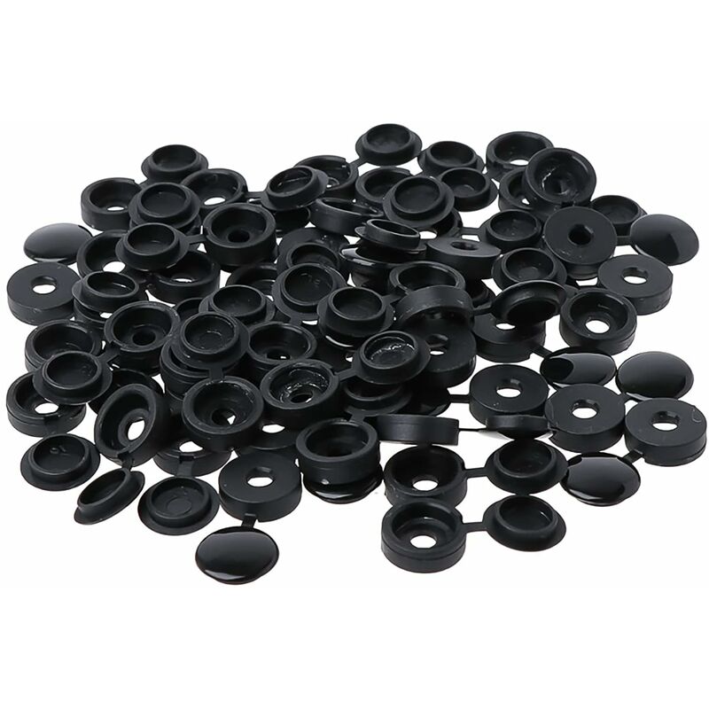 100Pcs Coperchio a vite in plastica, tappo a vite
