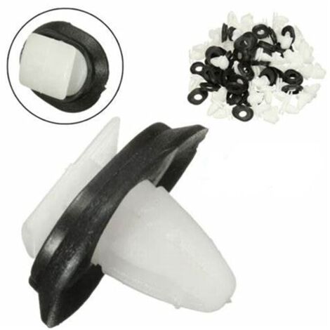 100pcs Door Trim Seal Retainer Clips For Fiat Ducato 71728806,8565.43,856543 YMYNY