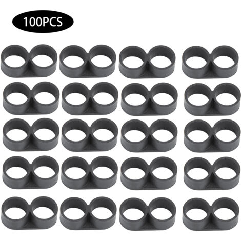 100Pcs Drip Irrigation Water Tube End Plug Fitting Irrigation Accessories for Garden16mm
