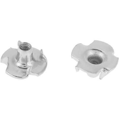 100Pcs Ecrou à Griffes M4 Ecrou en T pour Meubles de Travail du Bois Roches d'Escalade(M4)