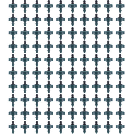 100PCS Goutteurs à Compensation de Pression 8L, Système d'Irrigation Goutte à Goutte Micro Arrosage
