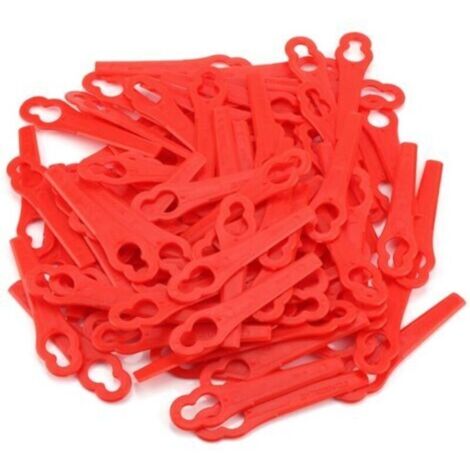 100PCS Lames de Cisailles en Plastique 30x20cm Emballage PE-