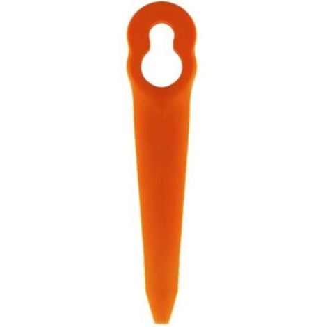 100Pcs Lames en Plastique Compatible pour Stihl Coupe Bordure PolyCut 2-2 PolyCut 3-2, FSA 45 FSA 57 FSE 52