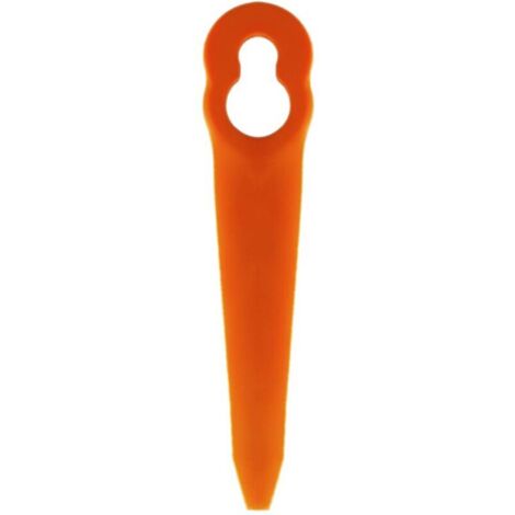 100Pcs Lames en Plastique Compatible pour Stihl Coupe Bordure PolyCut 2-2 PolyCut 3-2, FSA 45 FSA 57 FSE 52