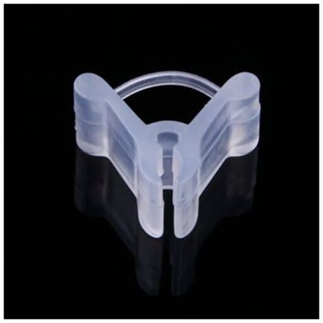 100Pcs Mini Pinces en Plastique Transparent Greffer Grafting Clips Outils de Jardinage