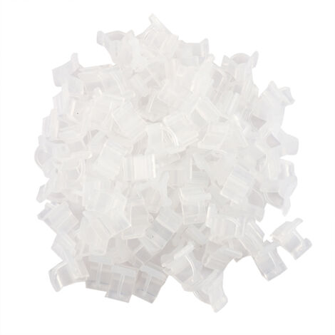 100Pcs Plant Support Clips Grafting Clips for Vegetable Fruit Trees Garden Tools