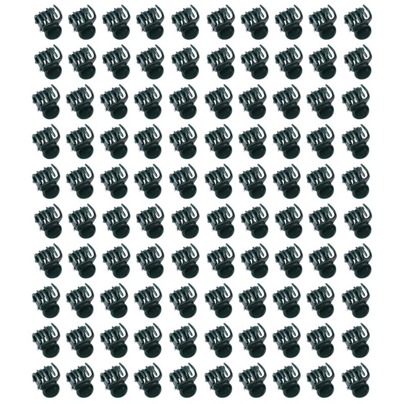 Ineasicer - 100Pcs Plastique Mini Piquets de fleurs Outils de jardinage Clips de tiges Culture verticale Orchidée