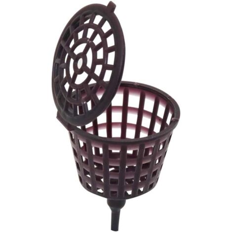 100pcs Portable Bonsai Outil Fertilizer Cover Plastic Engrais Dome Box Fertilizer Paniers pour Agricultural Garden Planting