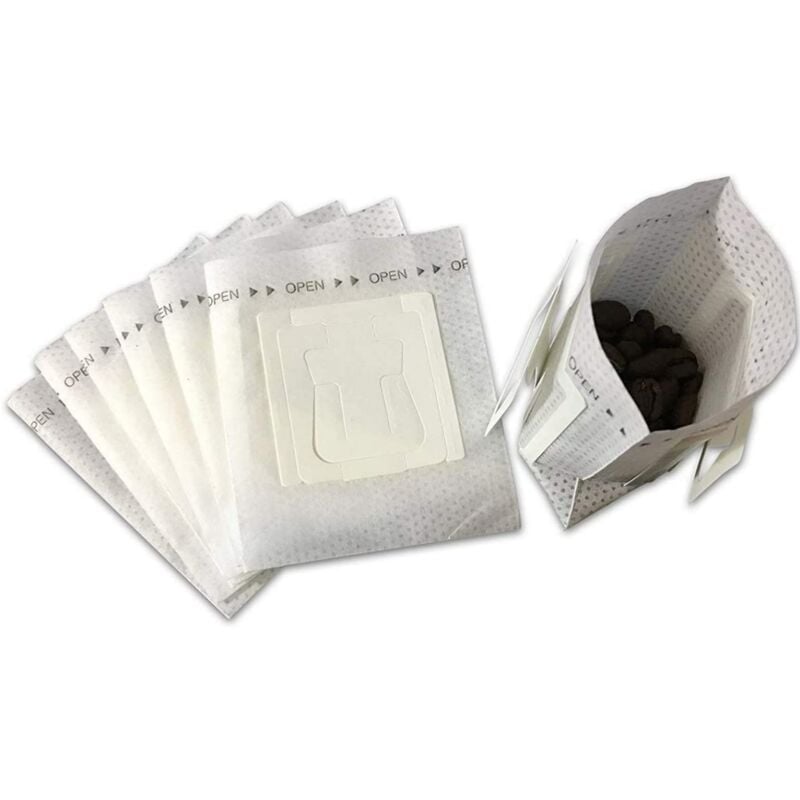 100Pcs Portable Coffee Filter Bags Drip Coffee Bags Disposable Drip Coffee Filter Bags for Travel, Camping, Home, Office