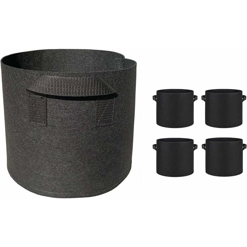 100pcs Sacs de Pépinière en Plastique épaissi pour Plantes Sacs de Plantation de Semis de Fruits Et de Fleurs, Sacs de Culture de Plantes en Jardin