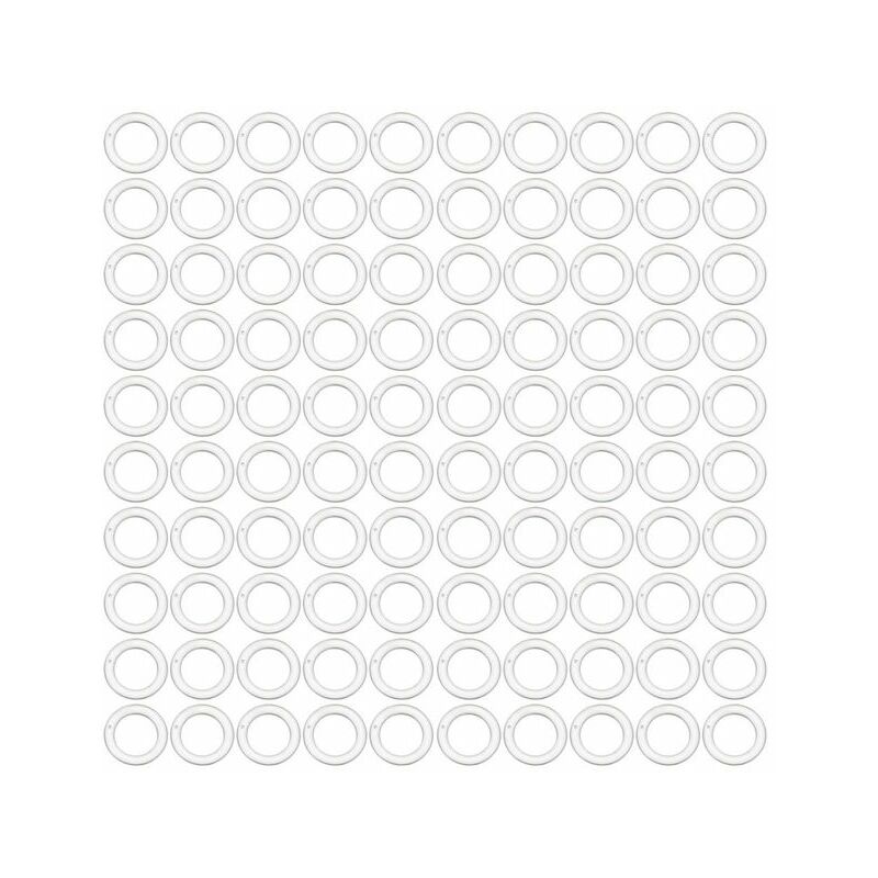 100pcs squisita tenda fibbia tenda cerchio anelli