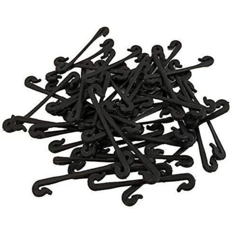 100pcs vignes Attache attachée Boucle Crochet Plante greffe de légumes Clips de la Serre agricole Fournitures