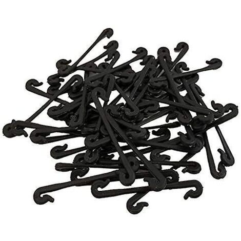 100pcs vignes Attache attachée Boucle Crochet Plante greffe de légumes Clips de la Serre agricole Fournitures