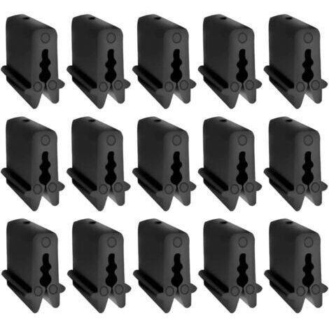 100pièces Clips De Fixation Pour Serre Plastique Pinces Pour Ombrage Et Filets Clips Pour Jardin Et Serre Réutilisables Pour Bâches Et Films Solaires