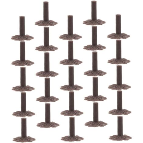 100pièces Support pour Faux Arbre Socle pour Arbres Miniatures Décor pour
