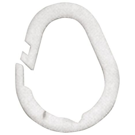 100PZ ANELLO PER TENDA DOCCIA IJN PLASTICA