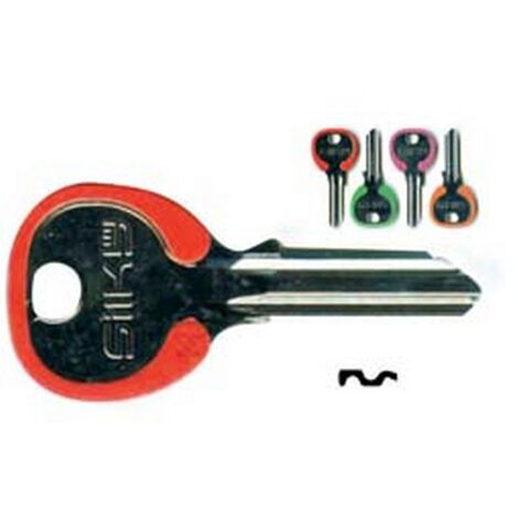 100PZ chiavi cilindri 5 spine piccole cs7dz cs7dz dx silky 4 colori assortiti