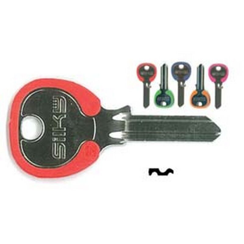 100PZ chiavi per cilindri omec 5 spine piccole