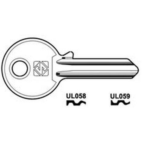 100PZ CHIAVI PER CILINDRI UNIVERSAL 5 SPINE PICCOLE IN ACC. NICH. - UL058 DX