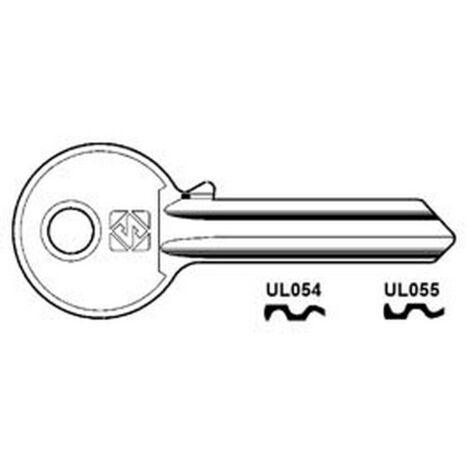 100PZ CHIAVI PER CILINDRI UNIVERSAL 6 SPINE GRANDI - UL054 DX