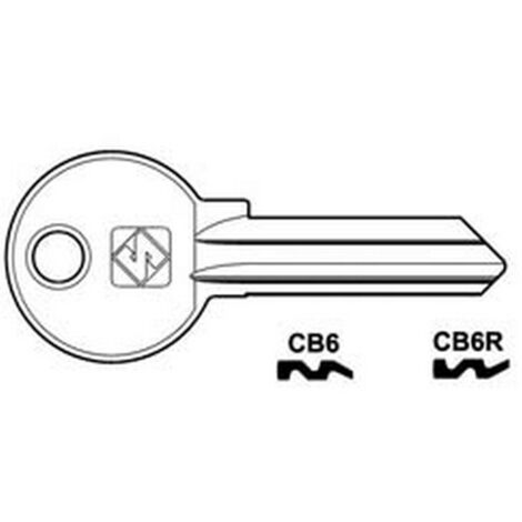 100PZ CHIAVI PROFILO CORBIN 5 SPINE - CB6 DX