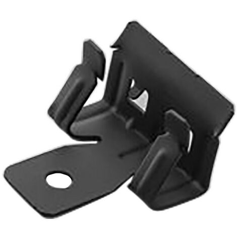 100PZ CLIP DI SUPPORTO ORIZZONTALE PER PENDINO spessore utilizzo 4 - 10 mm