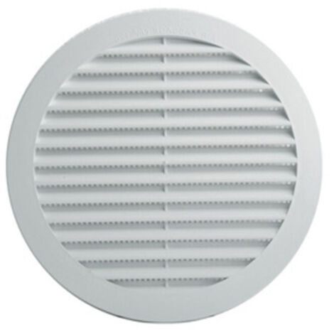 100PZ GRIGLIA AERAZIONE PLASTICA D 100 MM