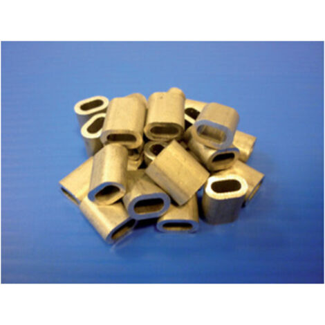 100PZ MORSETTI PER FILO NOVOFIL D.3 MM