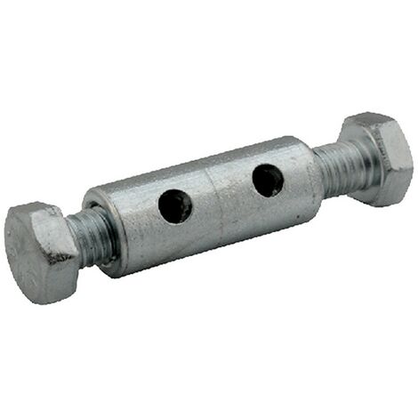 100PZ MORSETTO 2 VITI IN TESTA Ã¸ 8 - M5- F.3