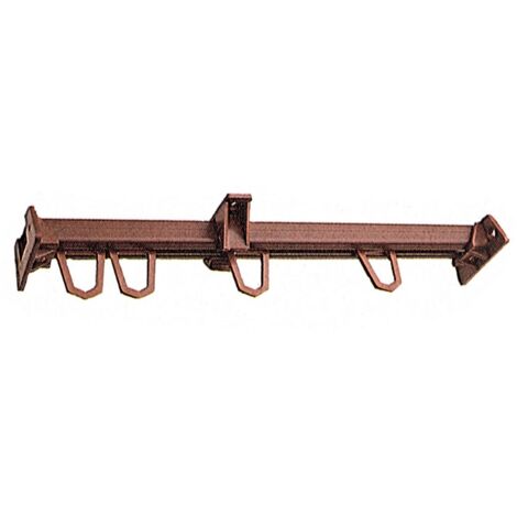100PZ SUPPORTO GLEIRO CENTRALE ART.504 COLORE MARRONE
