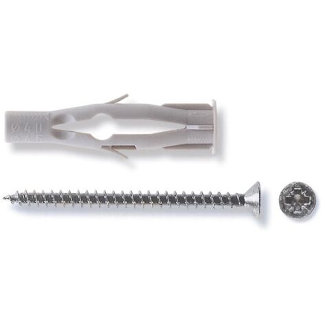 100PZ TASSELLO  FU 6x45 V  lunghezza mm. 45