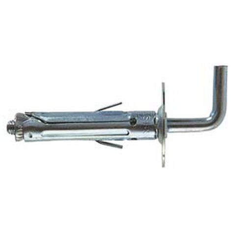 100PZ TASSELLO IN ACCIAIO CON GANCIO MEDIO "SBS" - SBS 9/2 ø mm.9x45 gancio mm.15