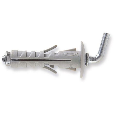 100PZ TASSELLO SB 12/8 CON GANCIO CORTO 100 PZ. mm. 12x45