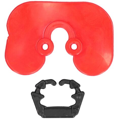 100Set Chicken Eye Glasses with Plugs Anti Pecking Chicken Peeper Blinders Poultry Farm EquipmentM